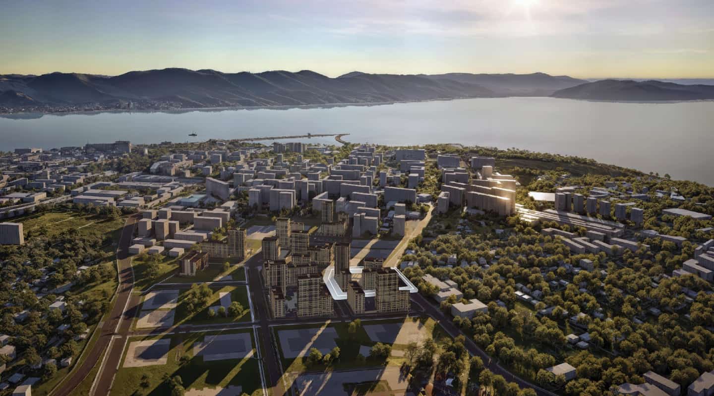 Панорама побережья